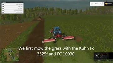 Farming Simulator 2015 - How to make hay bales