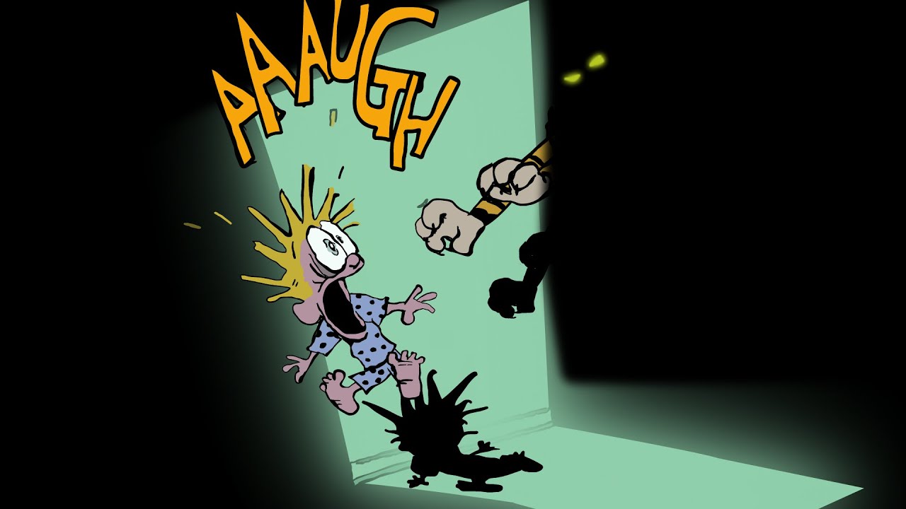 Calvin and Hobbes | Homicidal Psycho Jungle Cat ANIMATED!!