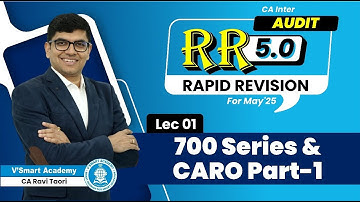 Lec 01 | Ch 08 700 Series & CARO Part-1 | Rapid Revision 5.0 SEP
