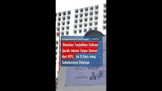 Bonatua Tunjukkan Salinan Ijazah Jokowi Tanpa Sensor Dari Kpu short