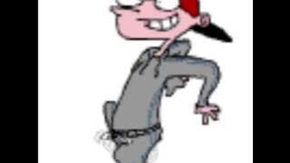 Cartoon Crazy Run Slip & Crash Sound Effects