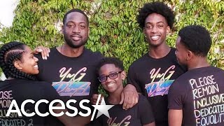 Dwyane Wade's Son Zaire Calls Zaya His 'Best Friend' After She Comes Out As Transgender