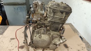 Honda NX250 Engine Full Restoration | AX1 250cc Engine Full Restoration