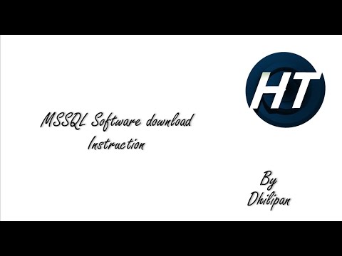 SQL- MSSQL Software intro video