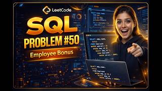 Leetcode - 577 Employee Bonus | SQL | easy problem