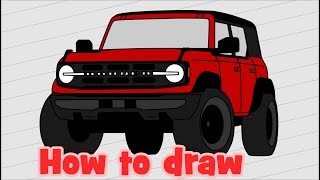 Top How To Draw A Bronco of all time The ultimate guide 