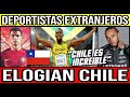 Deportistas Extranjeros ENAMORADOS de Chile 🇨🇱 Medallero Panamericano 2023