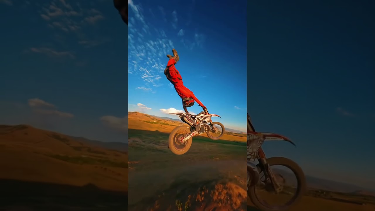Motorcycle FMX freestyle stunt show Auraaa 999%🏍️🥶💪🔥🤯 #USA #motorcycle #stunt #FMX #fyp