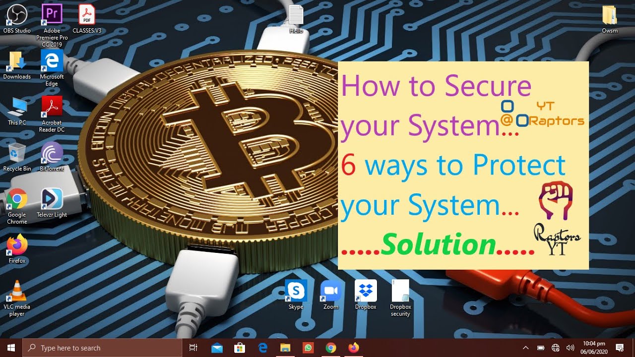 How to secure system | 6 important ways to secure your system | YT ...