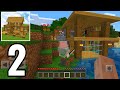 Block crazy robo world  survival gameplay part 2  survival house