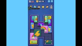 Picture Block Jam Level 38 Very Hard. Walkthrough Gameplay