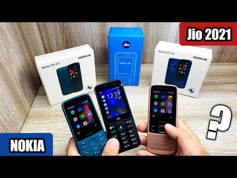 Nokia 215 4G vs Nokia 225 4G vs Jio Phone 2021 - Rv