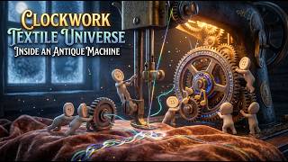 The Secret Clockwork Universe Inside an Antique Sewing Machine 🧵 (ASMR Macro)
