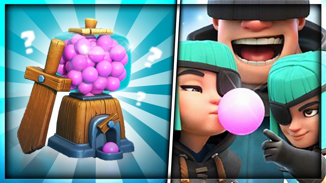 Rascals Card Confirmed In Clash Royale Bubble Trouble Gum Trap Youtube