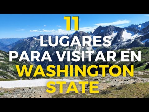 Video: Las 12 atracciones principales del estado de Washington