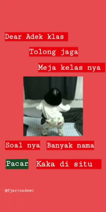 Story wa buat adek kelas
