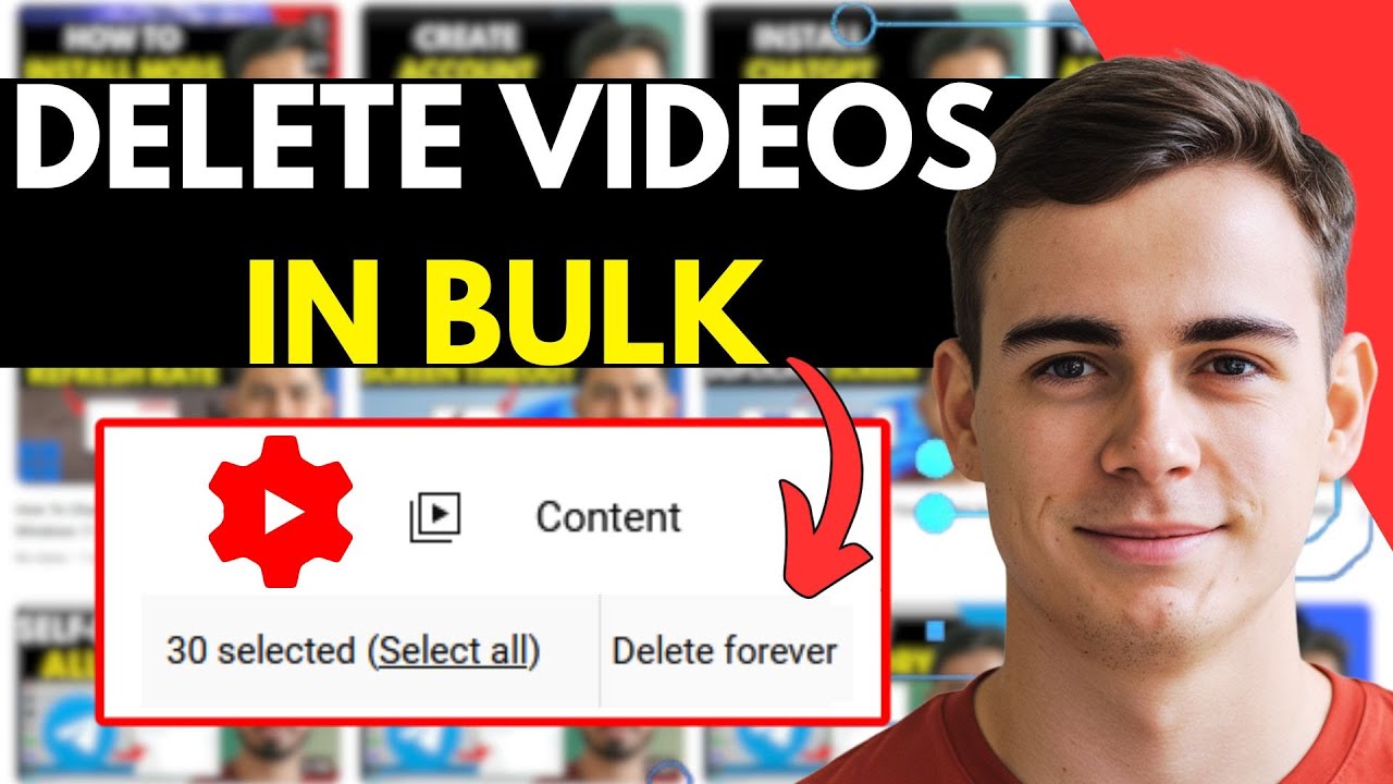 How To Delete All Your YouTube Videos at Once (2025) Easy - YouTube