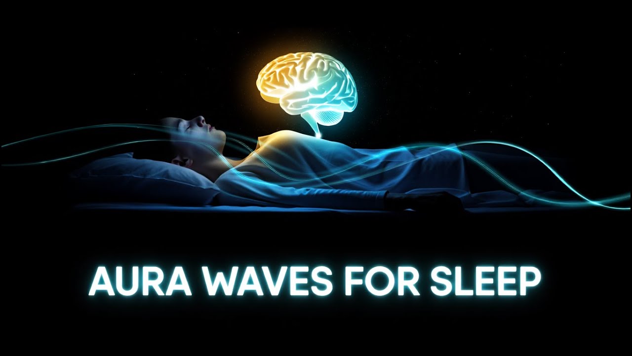 Drift Into Sleep with Starlight 🌌 Soft Ambient Sounds | Aura Waves