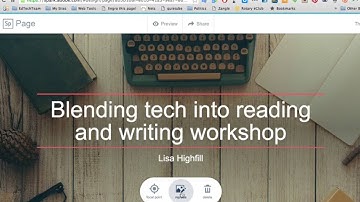 How to Create a  Adobe Spark Page (website)