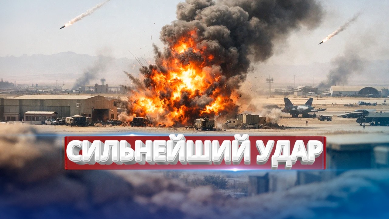  Сильнейший удар по авиабазе / Провал ПВО?