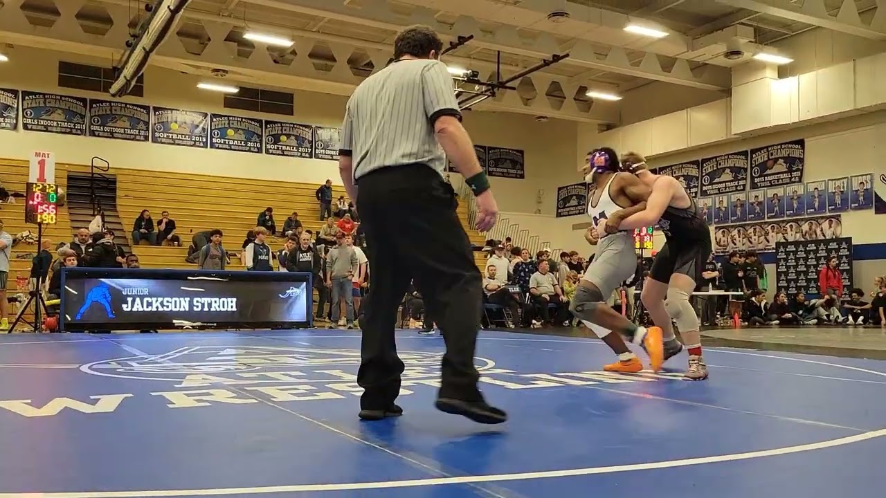 Nathaniel Davis Thomas Dale  190 vs Zeke Mechanicsville 1st/2nd place match 1/3/26