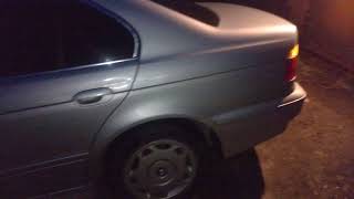BMW E39 DWA Anti-theft Alarm System - Tilt sensor in action