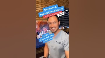 How to help melasma & hyperpigmentation #shorts