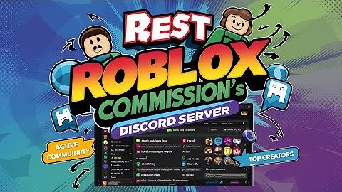 Best Roblox Discord Servers For Roblox Commissions