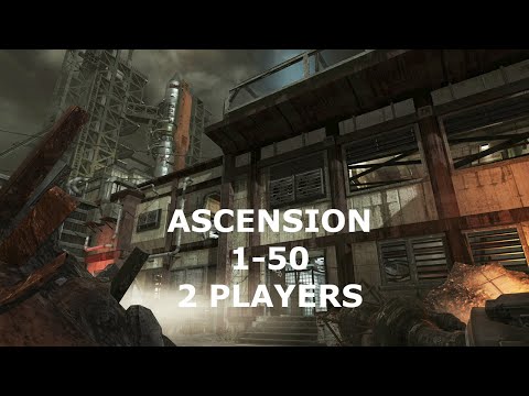 COD Black Ops Zombies: Ascension 1-50 2 Players