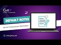 Set Default Notes on Sales & Purchase Orders in Odoo | Default Notes App Demo