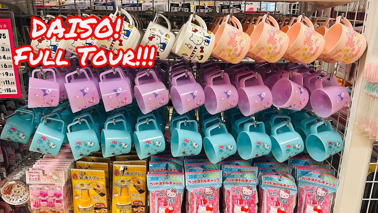 DAISO FULL WALKING TOUR IN SAN JOSE CALIFORNIA! YouTube