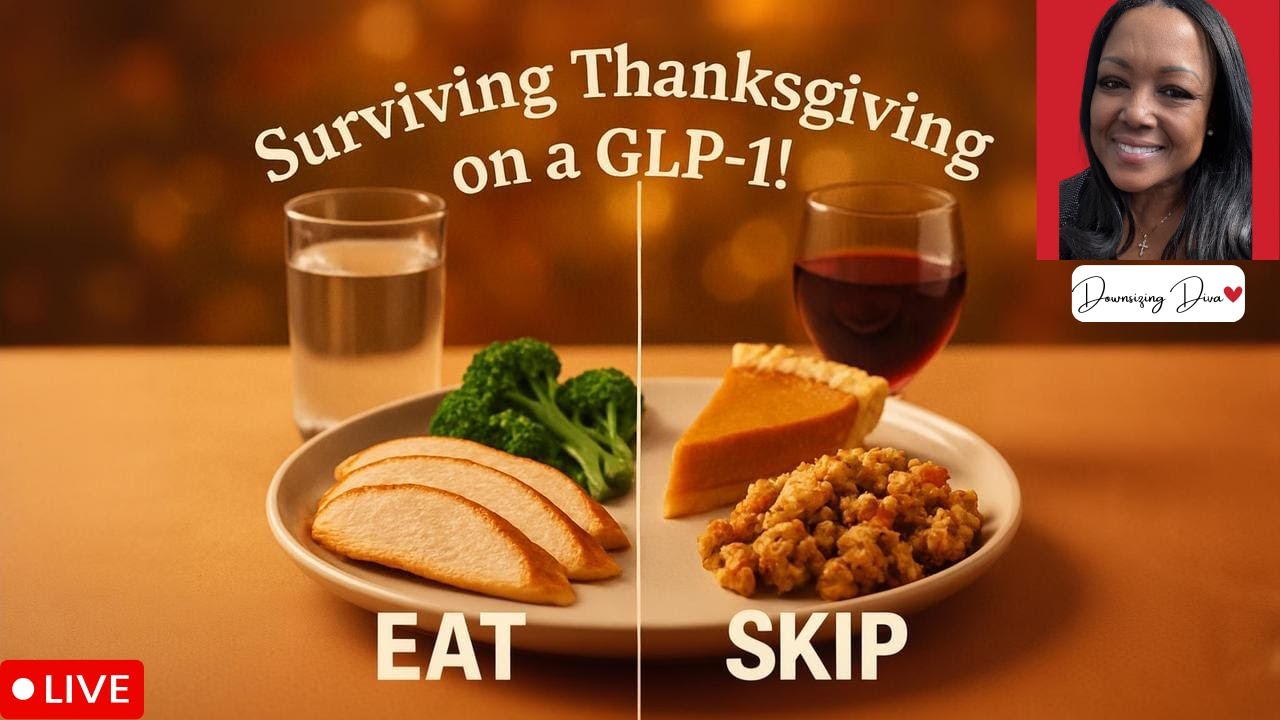Surviving Thanksgiving on a GLP-1: What to Eat, What to Skip, and What to Sip!