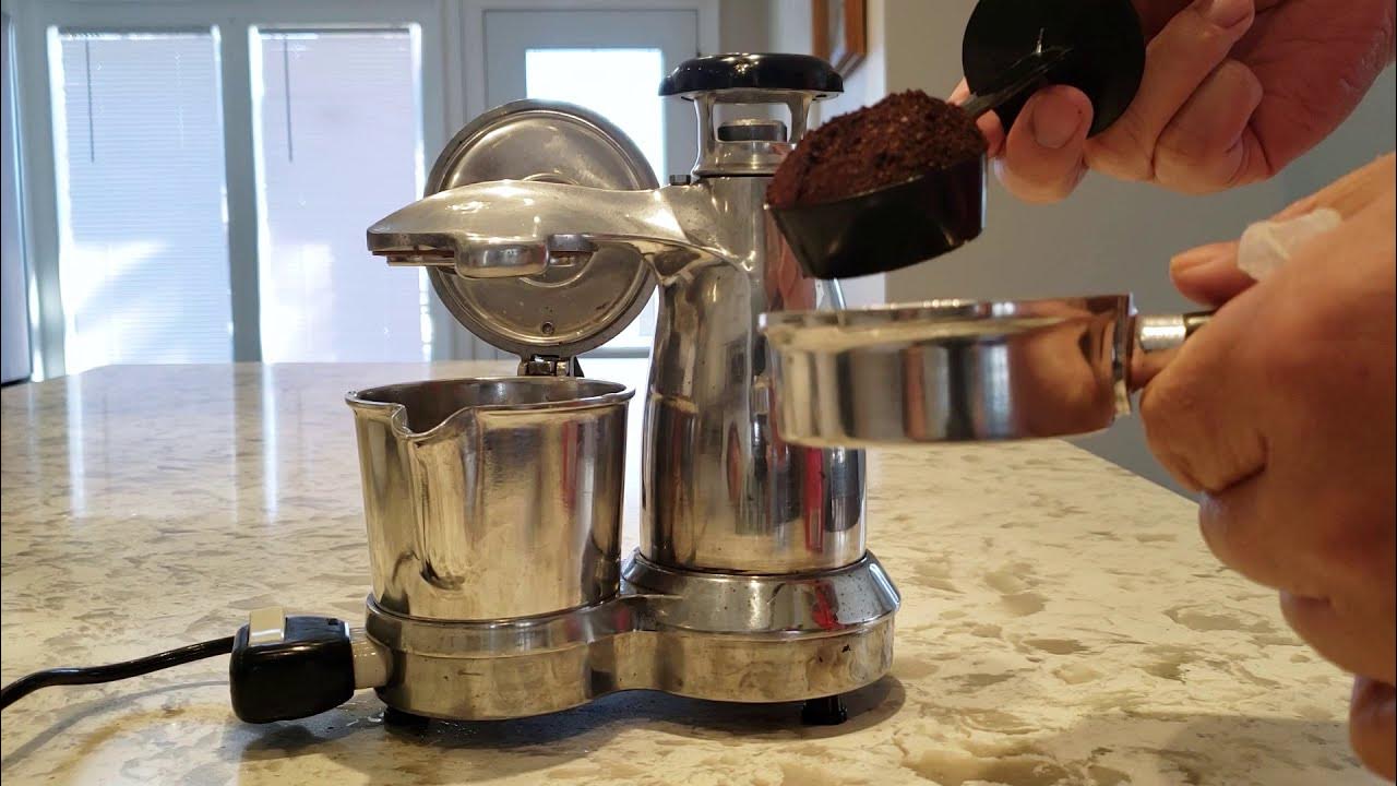 Vesuviana espresso machine (Let's make a cup of espresso) YouTube