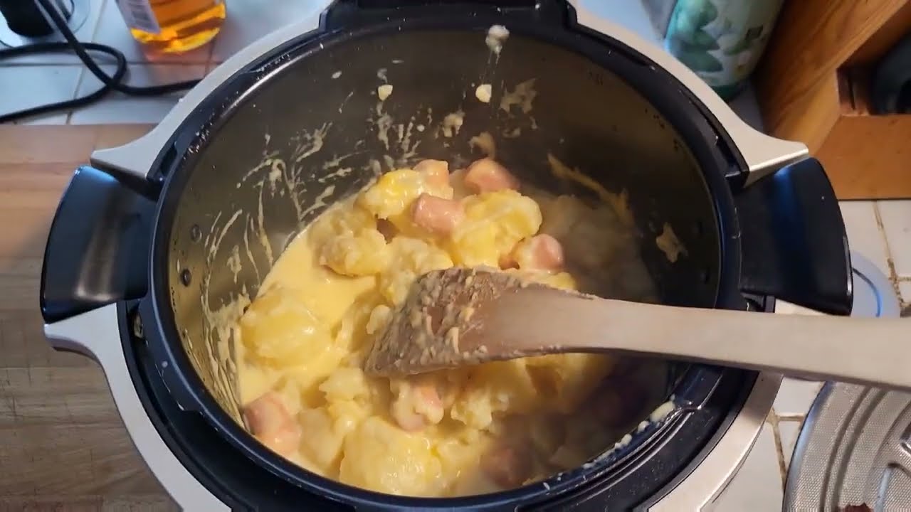 pomme de terre 🥔 cheddar au cookeo