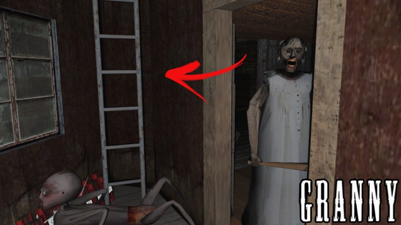 Granny 1.9 New Ladder Area Extension with Slendrina Child in Granny Update