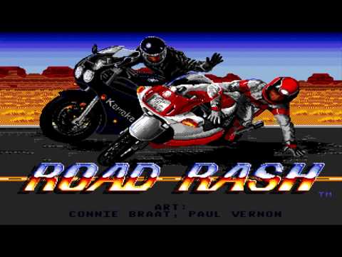 Road Rash Megadrive - Intro / Opening (Full HD 1080p)