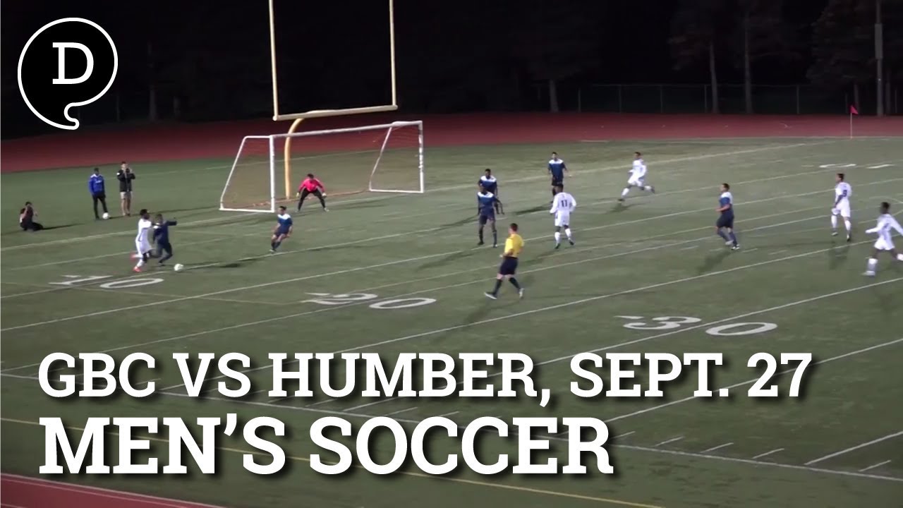 George Brown vs. Humber men's soccer highlights Sept. 27, 2017
