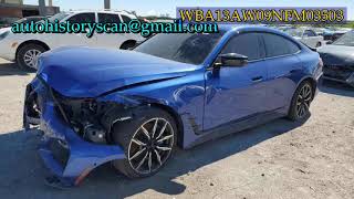 WBA13AW09NFM03503 Bmw M440Xi 2022 WBA13AW09NFM03503 Bmw M440Xi 2022