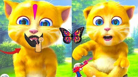 Watch the video about Talking Ginger 2 🌶️🍒🍎 // talking ginger cat /// talking ginger funny videos //