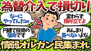 【新NISA】為替介入にビビってオルカン損切りしたやつ集まれwww【2chお金スレ】