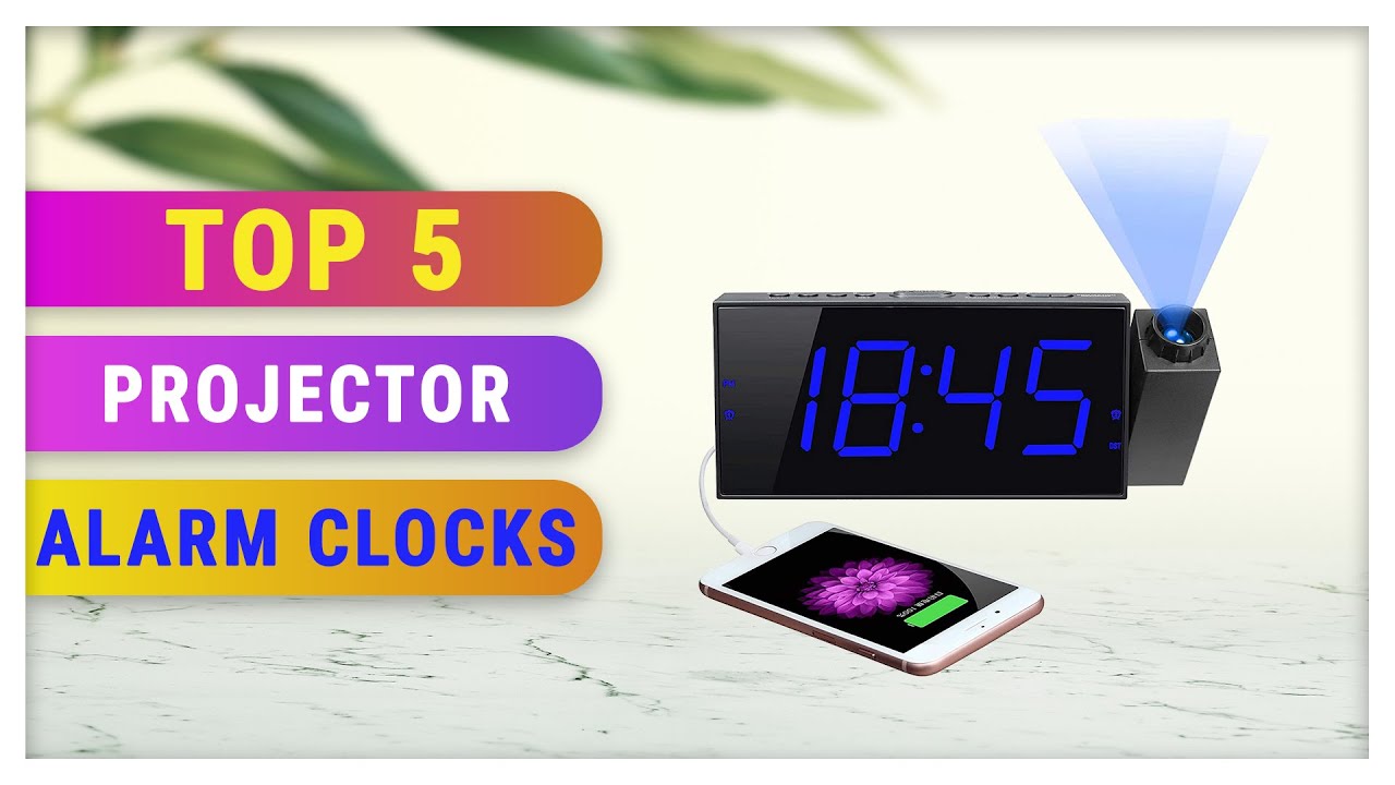 Top 5 Best Projector Alarm Clocks YouTube