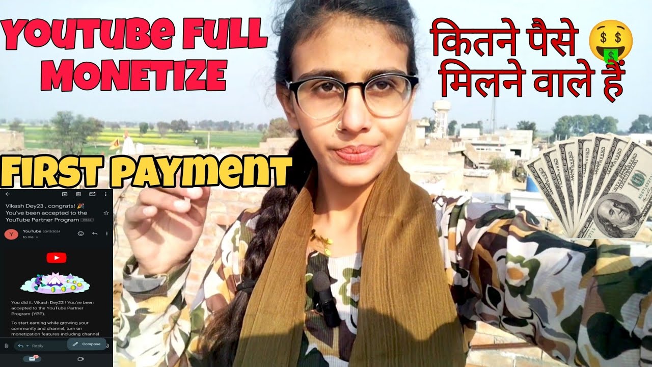 YouTube MONETIZE HO GYA Finally 4000 watchtime kaise complete 💯||First ...