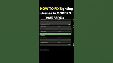 HOW TO FIX lighting issues bugs in MODERN WARFARE 2 😇😉 #shorts  #cod  #trending #viral #english