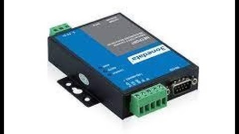 NP301 Serial to Ethernet Converter Unboxing