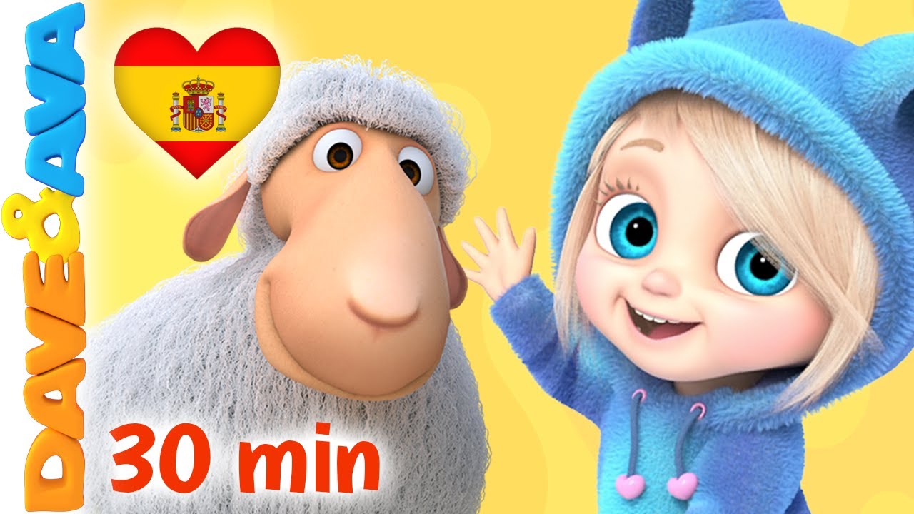 😍 Las Ovejas de Ana Teresa y Más Canciones Infantiles | Dave and Ava en ...