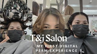 VLOGMAS #1 MY FIRST DIGITAL PERM EXPERIENCE | T&J SALON PROFESSIONALS