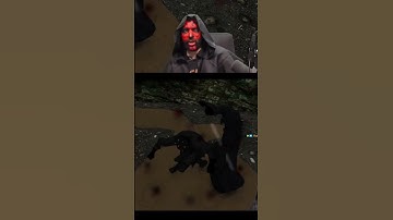The apprentice fights the...  #shorts #skryim #starwars #cosplay #sith #darthmaul