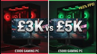 £3000 vs £5000 Gaming PC | 4K Benchmarks | RX 7900 XTX | RTX 5090