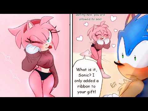 Playing Twister - Sonic x Amy (Sonamy) Comic Dub Comp 