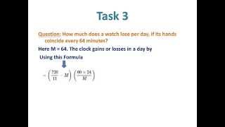 Clock question/Problems  Concept and tricks
